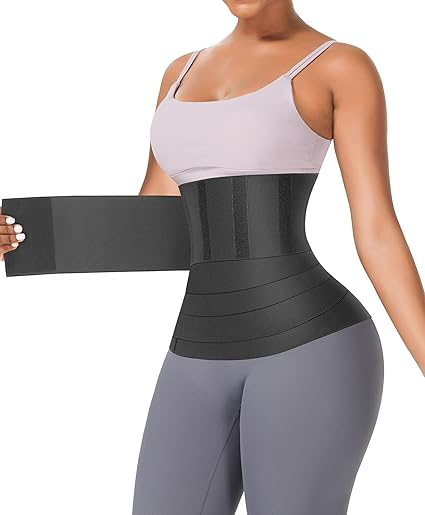 Bandage Wrap Trimmer Belt Long and Stretchable to fit all body sizes-super comfortable.