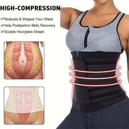 Double-Belt Waist Trainer for Firm Support & a Smoother waistline Feel Supported. Look Defined. Move With Confidence.
