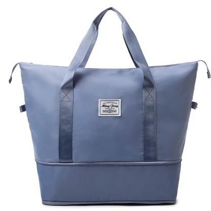 Large Capacity Waterproof Expandable Travel Bag . Dry with Wet Separation-available in a variety of colors