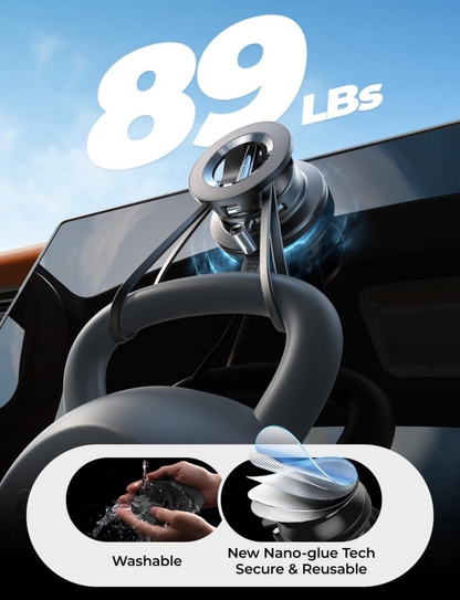 Car Phone Holder for Magsafe, Magnetic Phone Holders for Your Car, Vacuum Phone Mount for Car Accessories