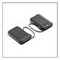 Solar Power  Bank With Inbuilt Cables-fast charging