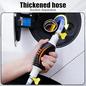 Multifunctional Liquid Siphon Pump, Large Diameter Manual Extractor for Gasoline-Home Use