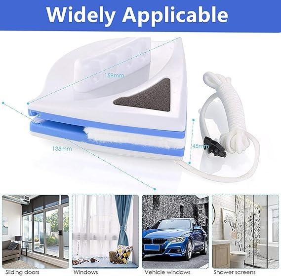 Double Sided Magnetic Window Cleaner