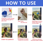 Double Sided Magnetic Window Cleaner